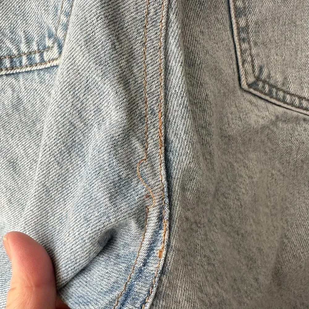 Denim Forum Aritzia The Joni High Rise Loose 29L Denim Jeans Pants US 30 - Picture 10 of 15